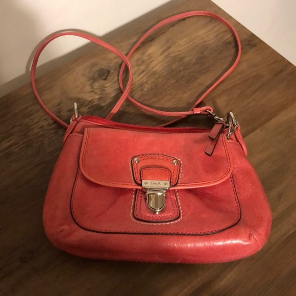 Coach Handbags - Pink Coach Crossbody